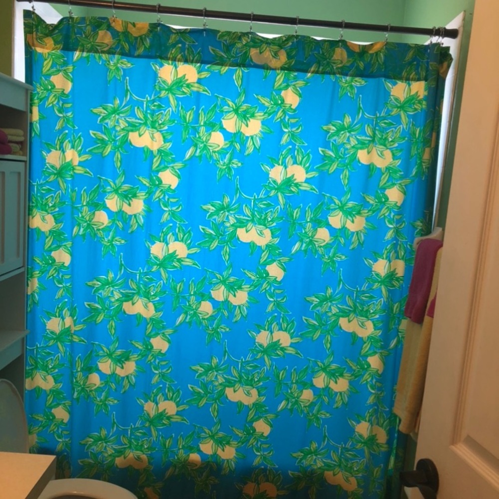 Lily Pulitzer shower curtain